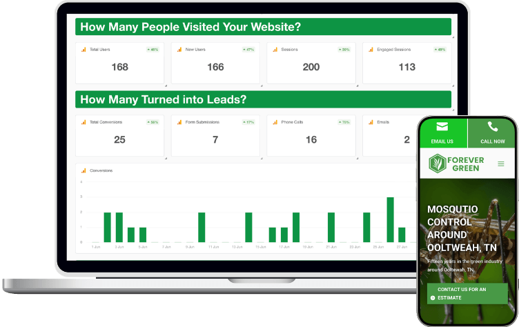 Pest Control Digital Marketing Report and Mobile Website